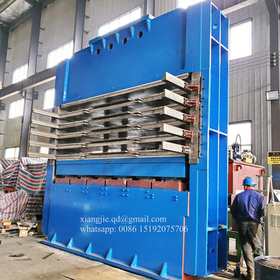 品質  Rubber Product Making Pre Treated Tire Tread Rubber Press Vulcanizing Machine With CE Certificate 工場